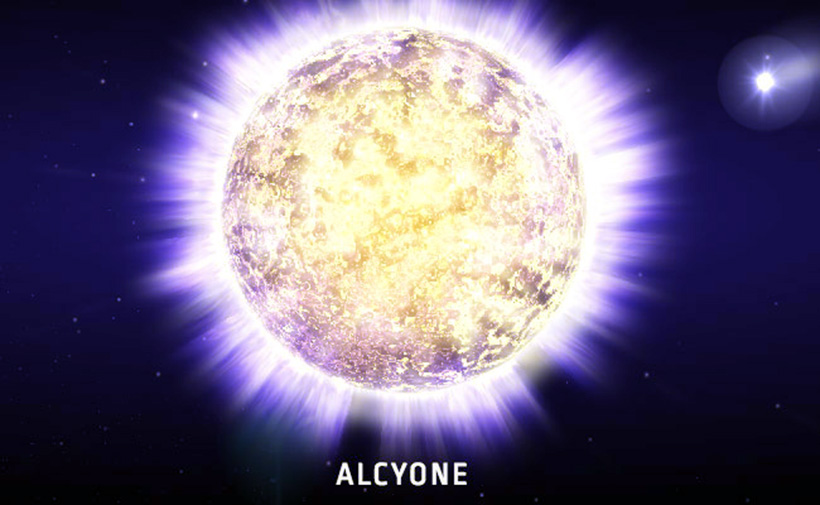 Звезда Алкион (Alcyone)