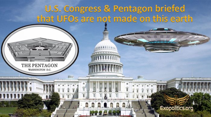 Майкл Салла - Конгресс США и Пентагон проинформировали, что корабли НЛО не были созданы на этой Земле Us-con10