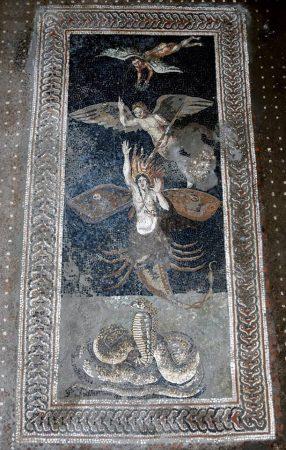 Мозаика в Доме Юпитера / Parco archeologico di Pompeii