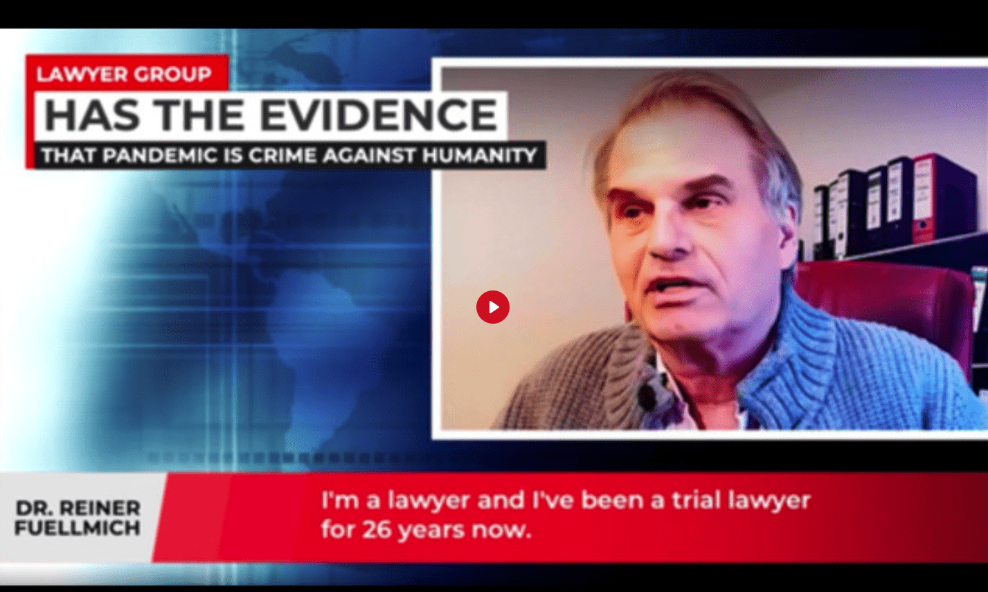 Доктор Райнер Фюэльмих, юрист-международник, располагает всеми доказательствами того, что...