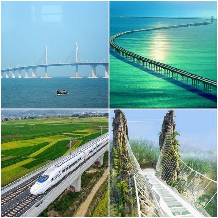 Семь из десяти самых-самых... мостов на земле создали в Китае.