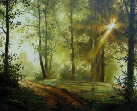 Дорога через лес